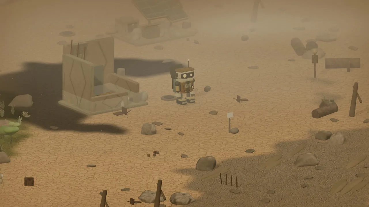 Cisza: Dust storm